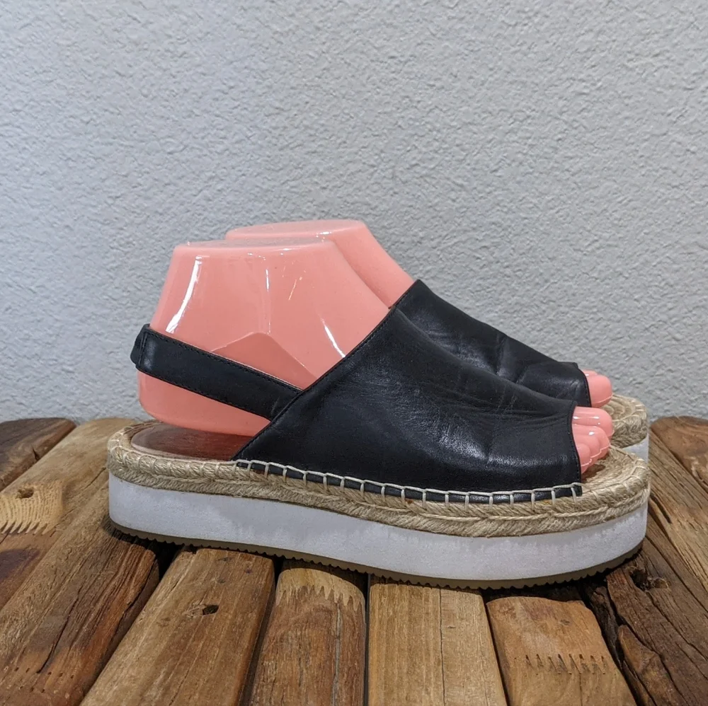 Shellys London Denise Espadrille Flatform Sandals